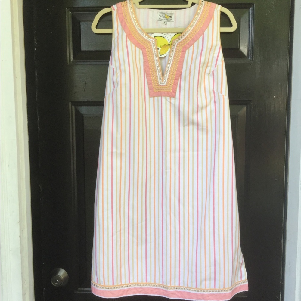 Bella Tu V-Neck Sundress Size XL NWT